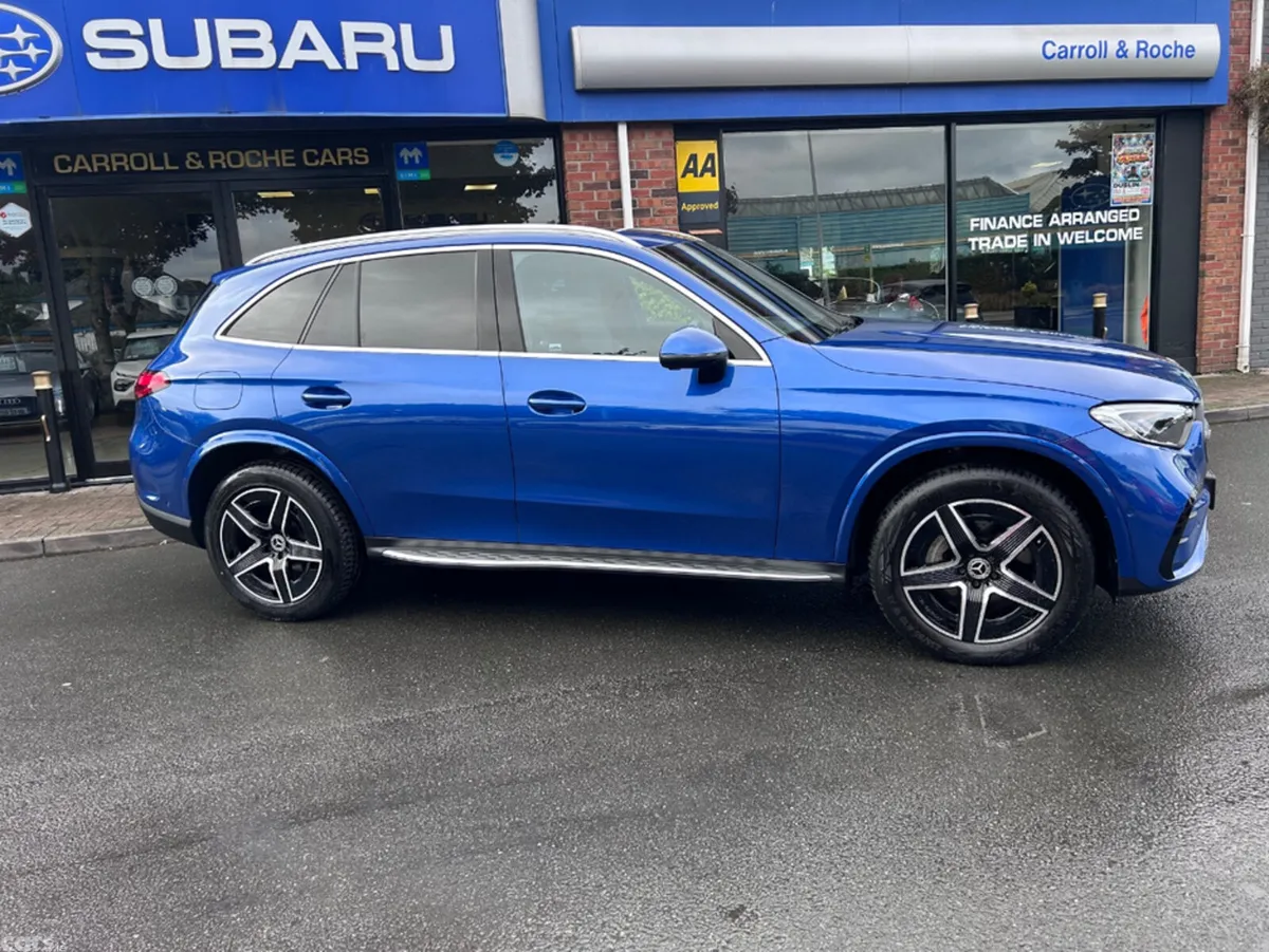 Mercedes-Benz GLC SUV, Petrol Plug-in Hybrid, 2023, Blue