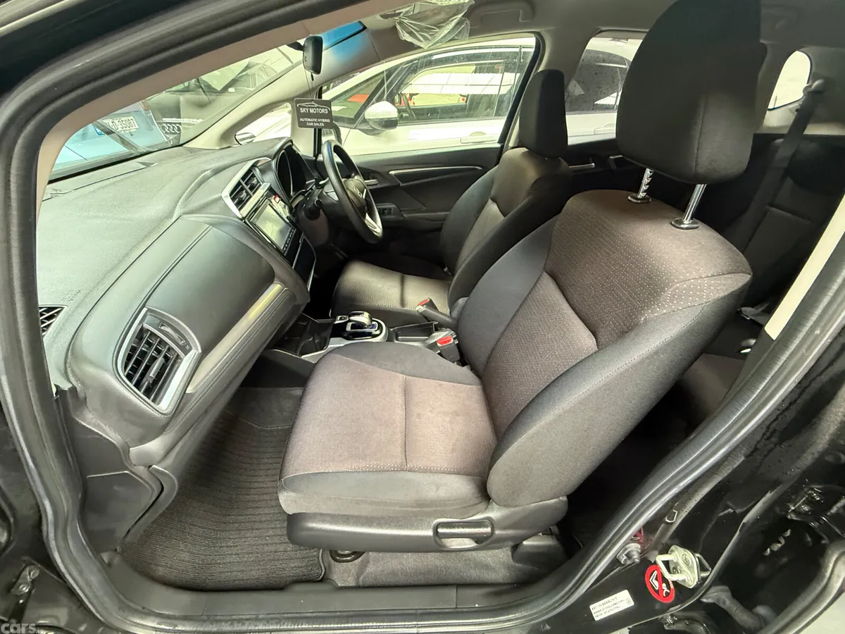 Honda Fit Hatchback, Petrol Hybrid, 2015, Black