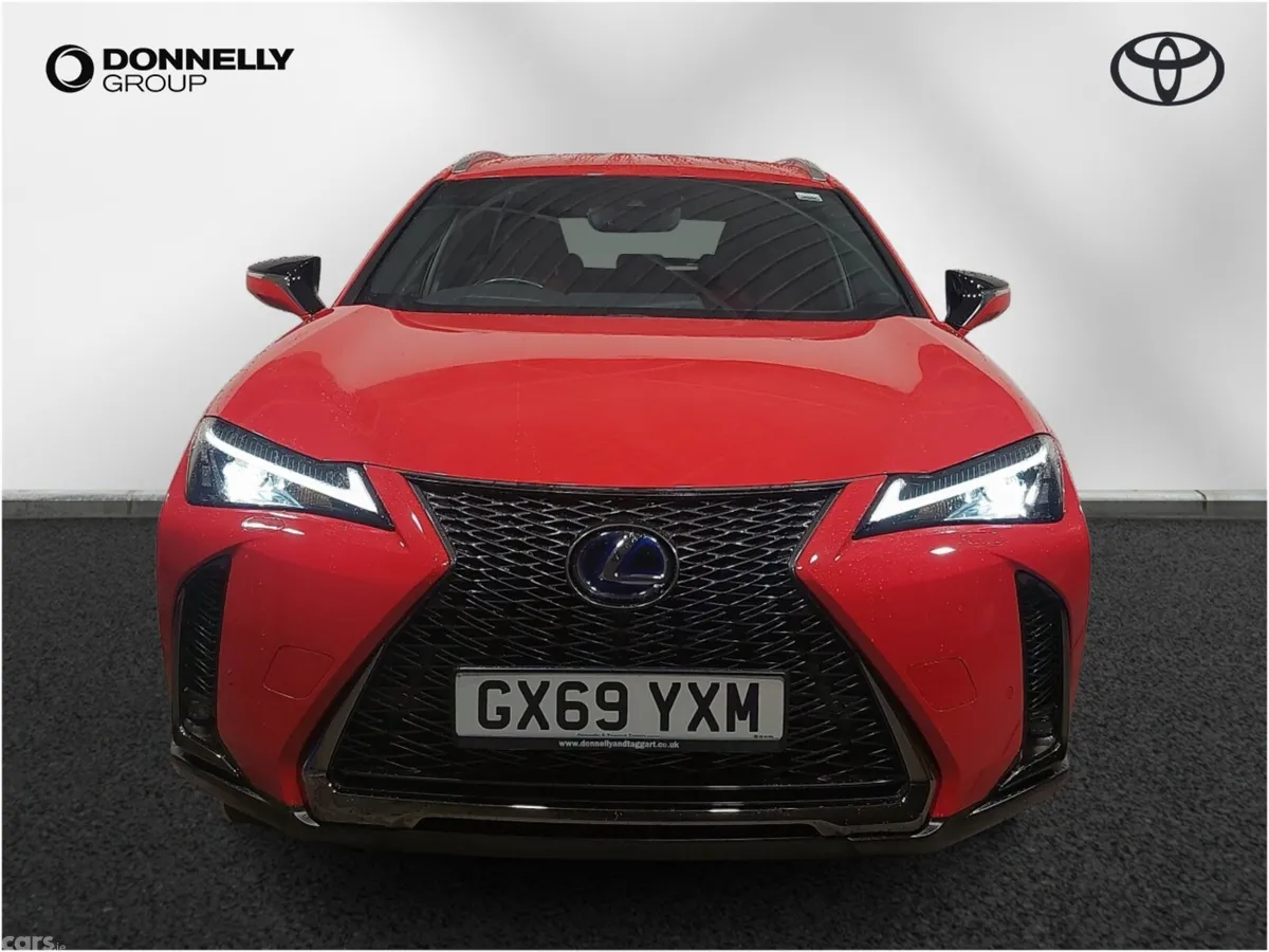 Lexus UX Hatchback, Petrol Hybrid, 2019, Red