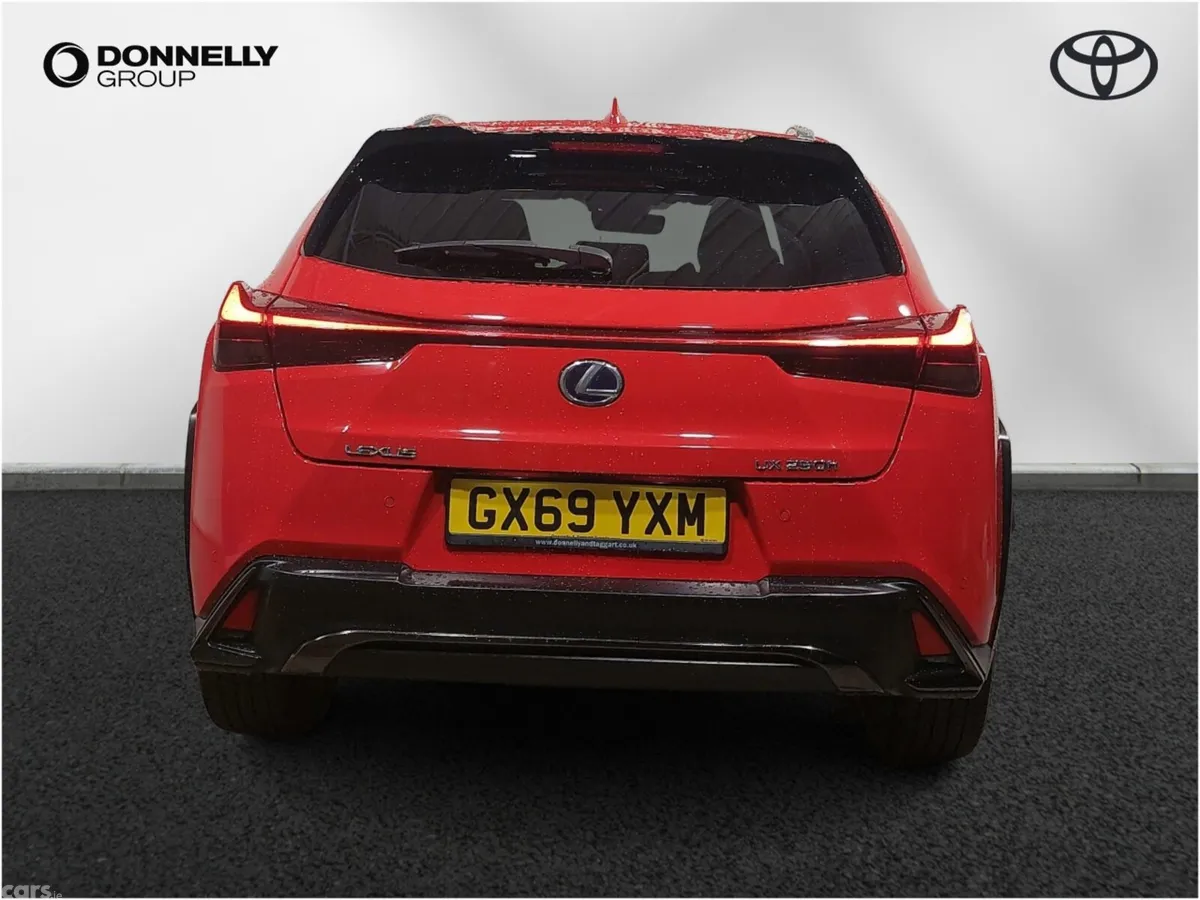 Lexus UX Hatchback, Petrol Hybrid, 2019, Red