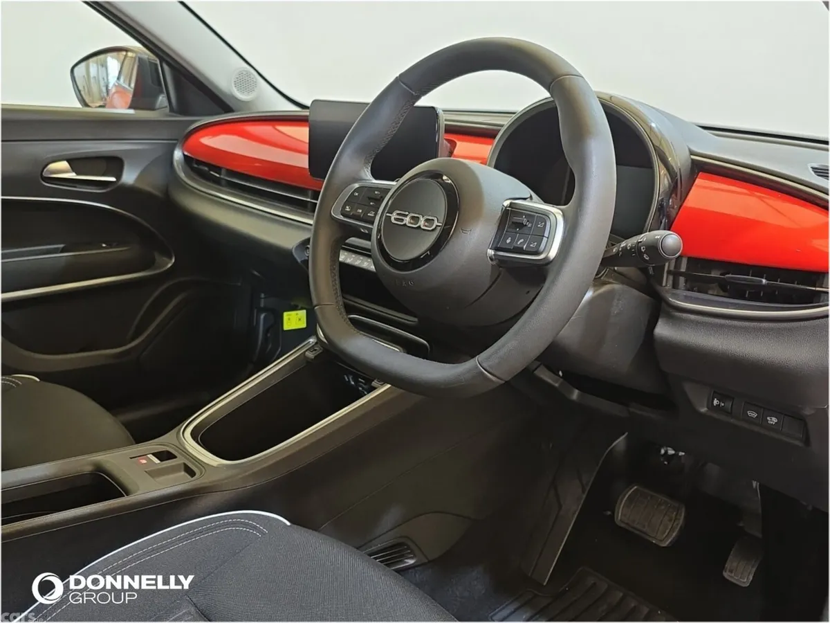 Fiat 600 Hatchback, Petrol, 2025, Orange