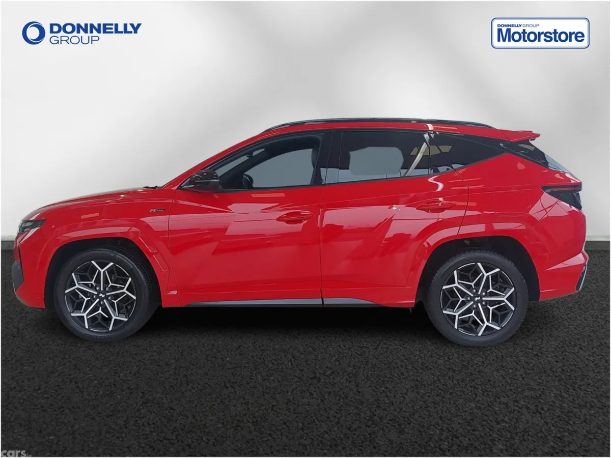 Hyundai Tucson SUV, Petrol Hybrid, 2022, Red