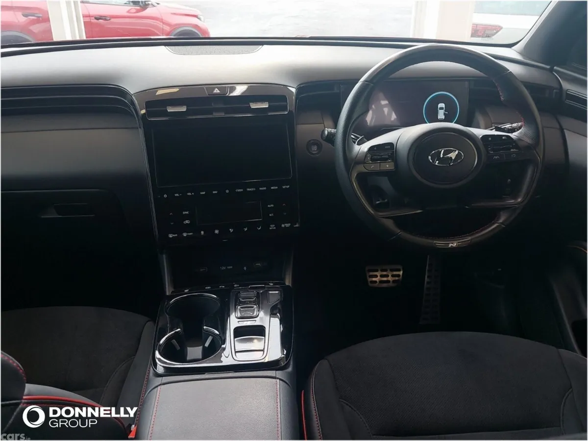 Hyundai Tucson SUV, Petrol Hybrid, 2022, Red