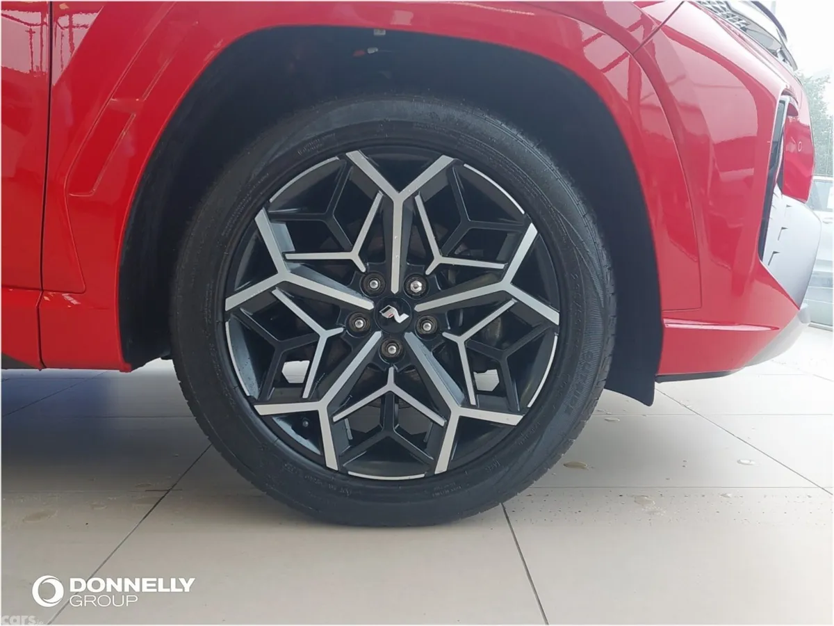 Hyundai Tucson SUV, Petrol Hybrid, 2022, Red