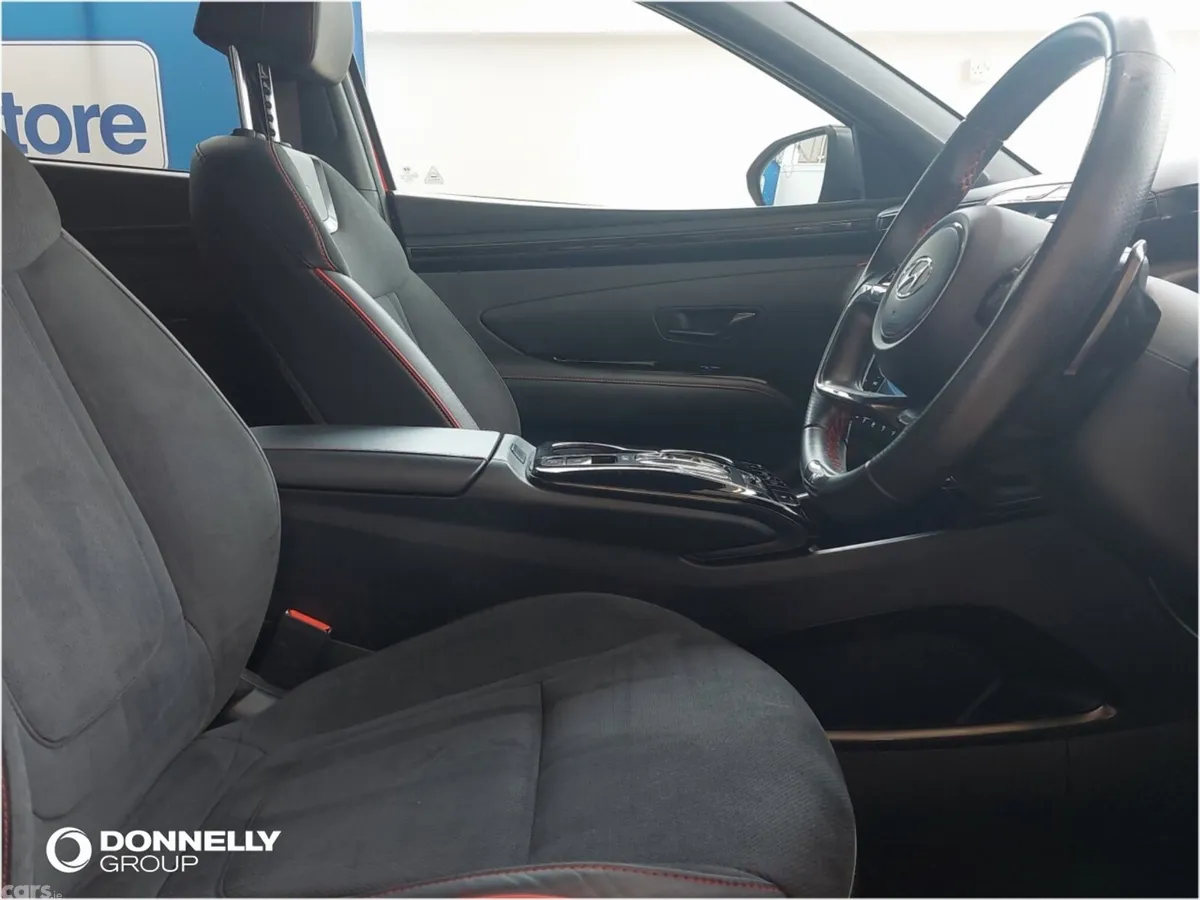 Hyundai Tucson SUV, Petrol Hybrid, 2022, Red