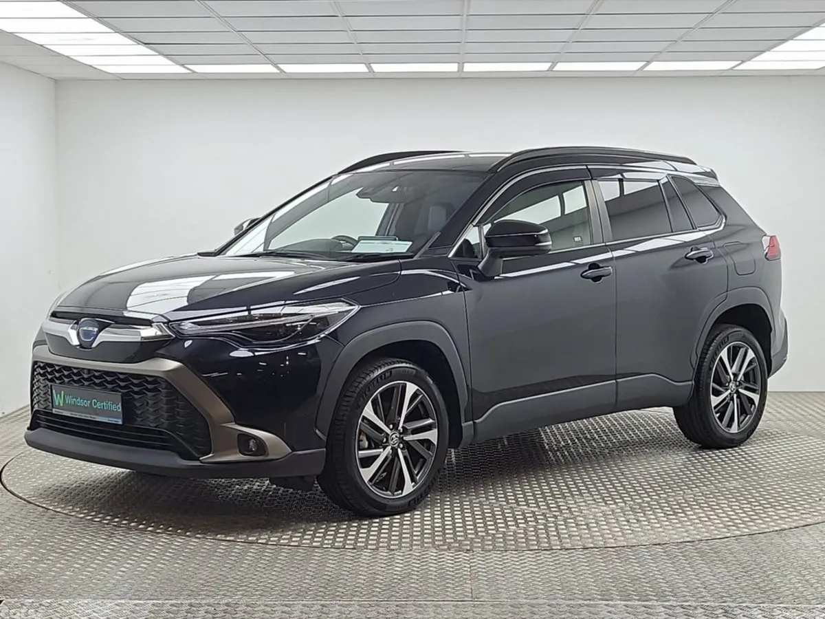 Toyota Corolla Cross SUV, Petrol Hybrid, 2023, Black