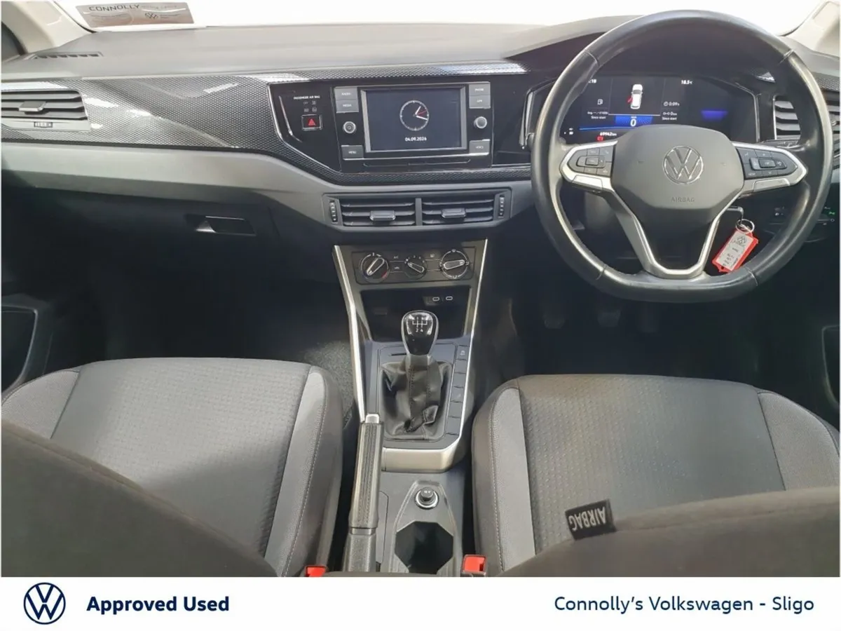 Volkswagen Polo Hatchback, Petrol, 2023, Black
