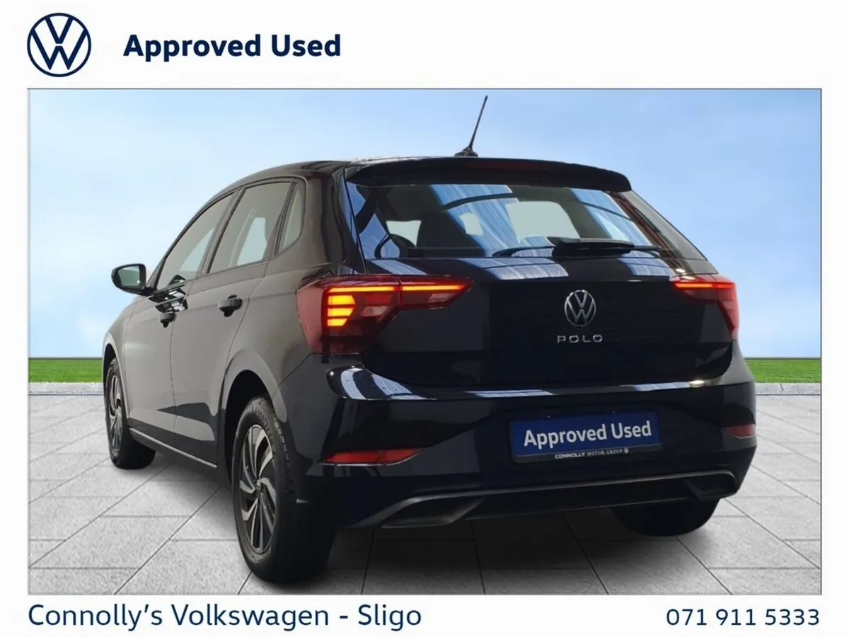 Volkswagen Polo Hatchback, Petrol, 2023, Black