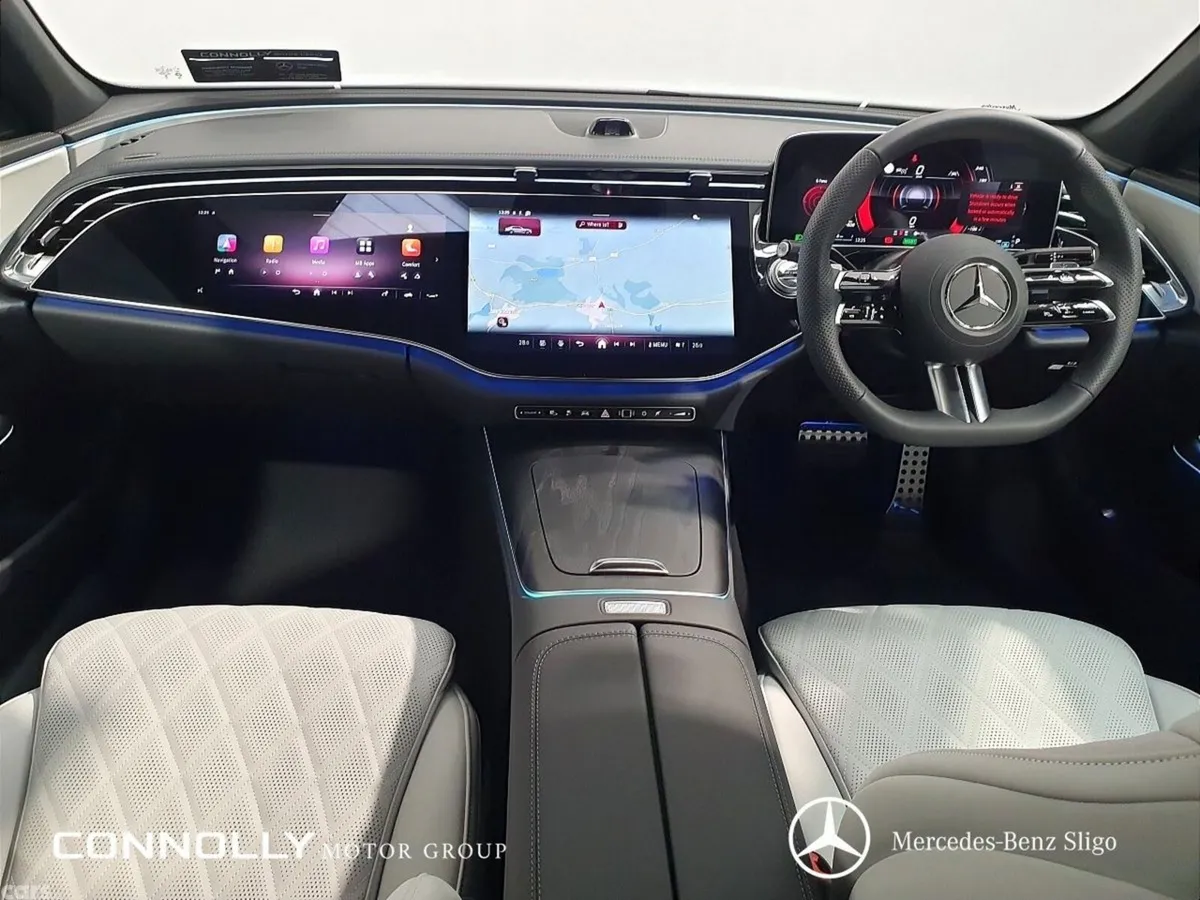 Mercedes-Benz E-Class Saloon, Diesel Plug-in Hybrid, 2026, Red