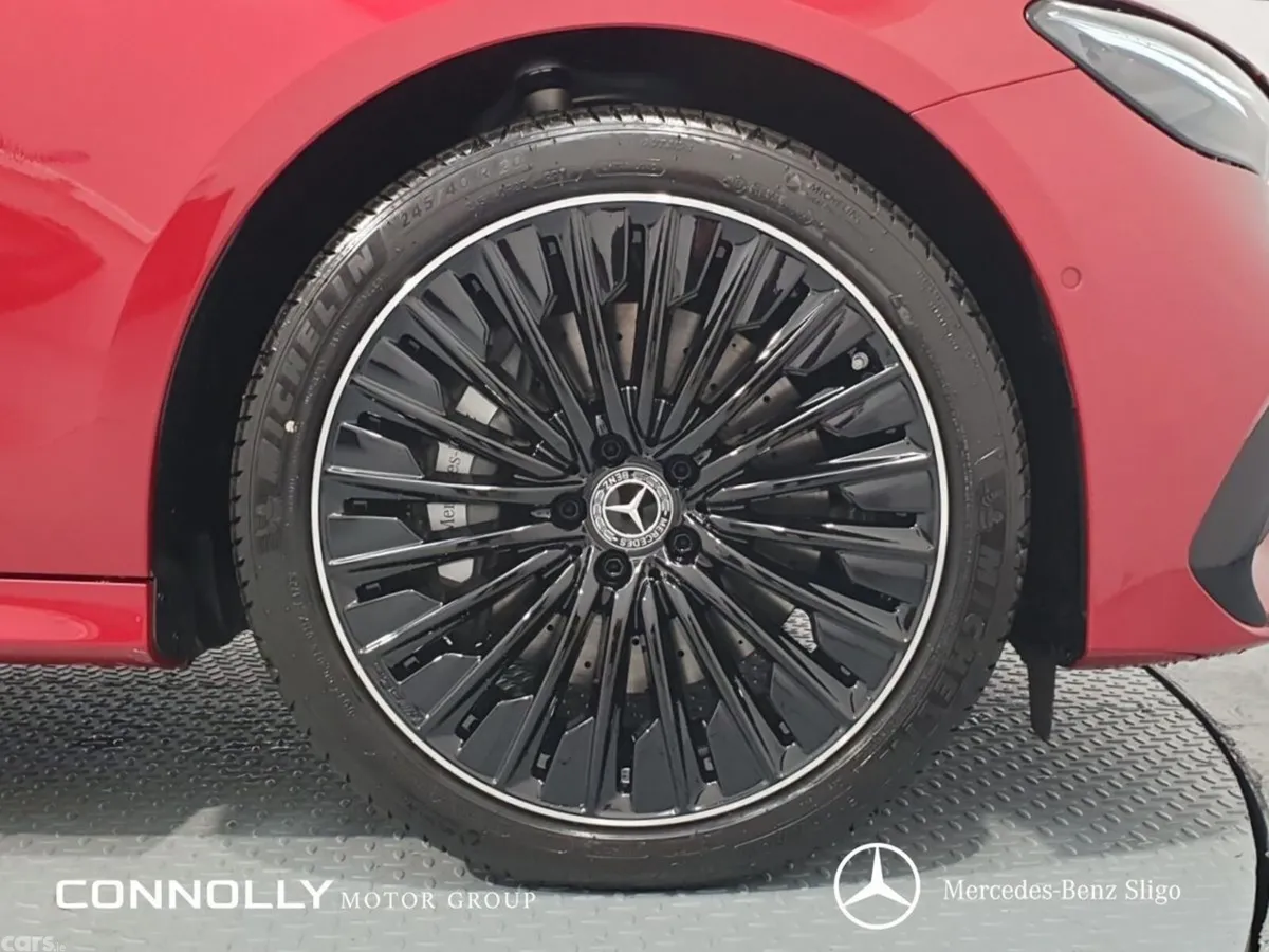 Mercedes-Benz E-Class Saloon, Diesel Plug-in Hybrid, 2026, Red