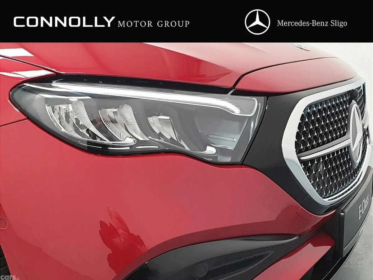 Mercedes-Benz E-Class Saloon, Diesel Plug-in Hybrid, 2026, Red