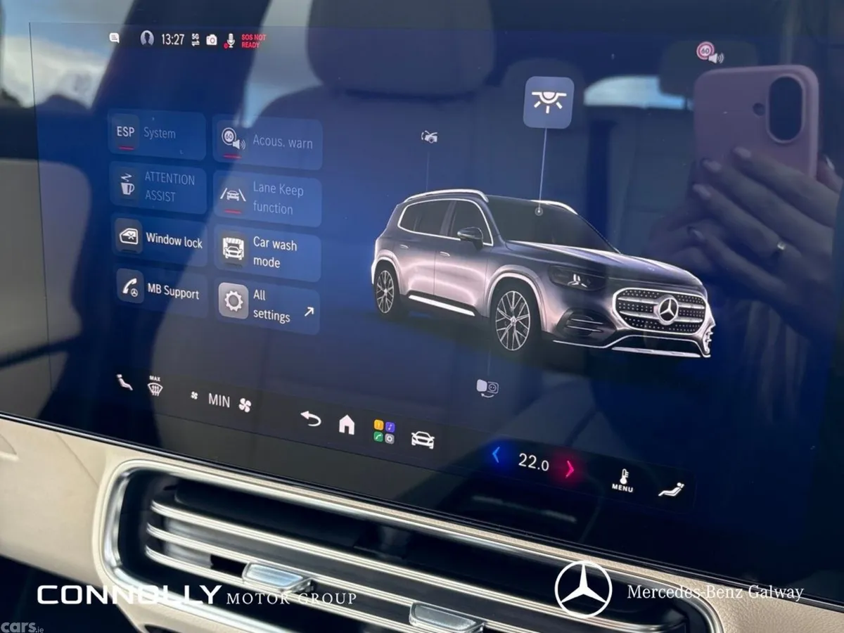 Mercedes-Benz GLB SUV, Electric, 2027, Black