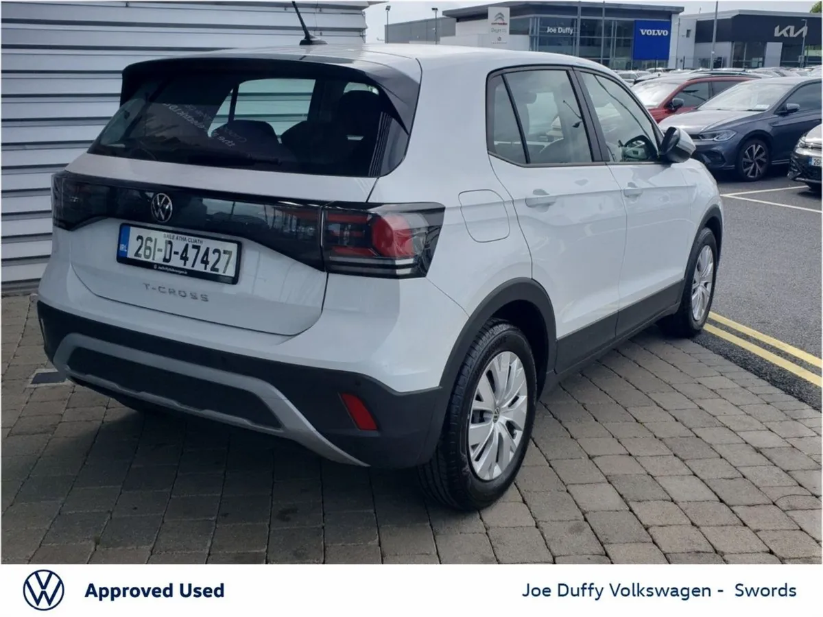 Volkswagen T-Cross Estate, Petrol, 2026, White