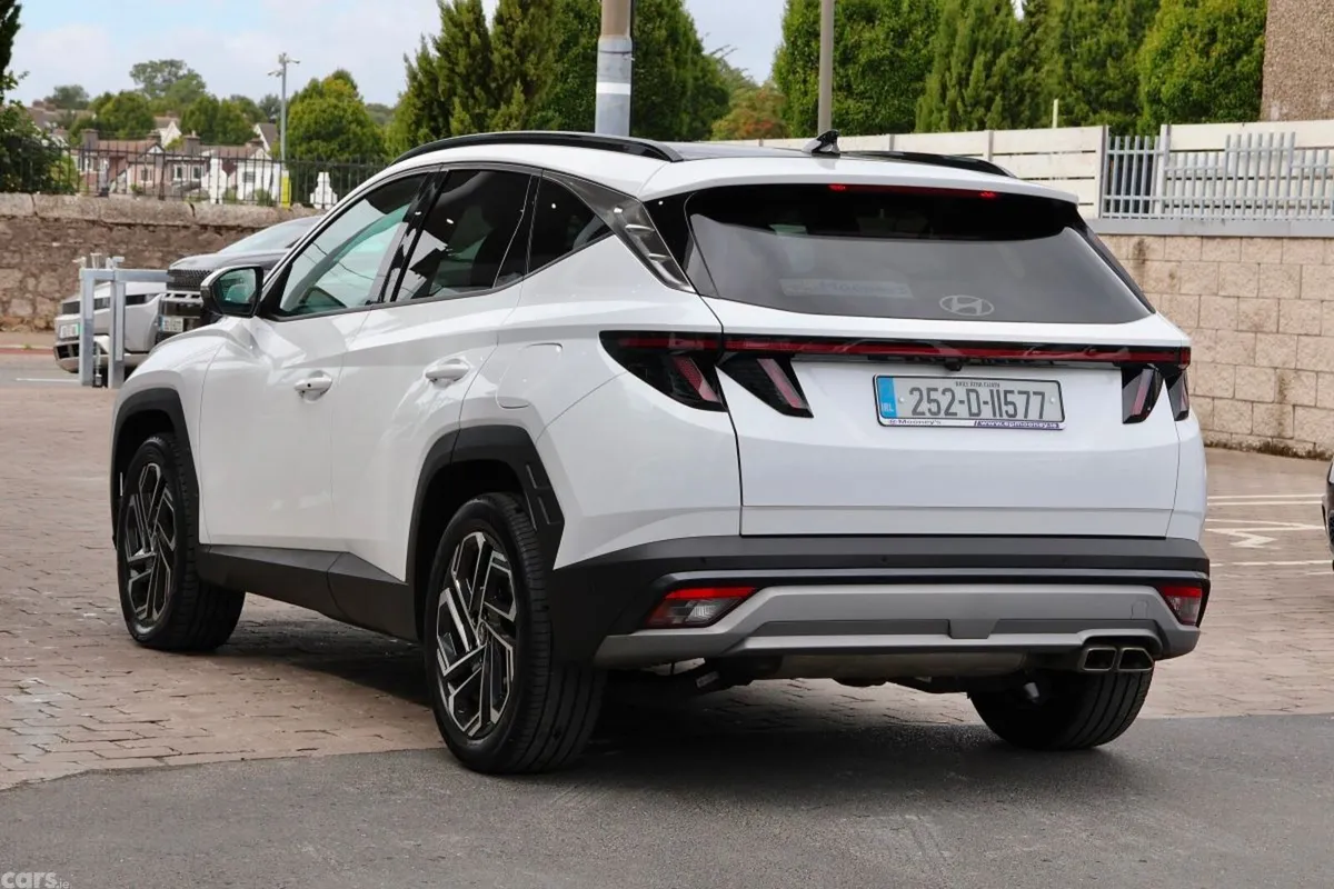 Hyundai Tucson SUV, Petrol Plug-in Hybrid, 2025, White