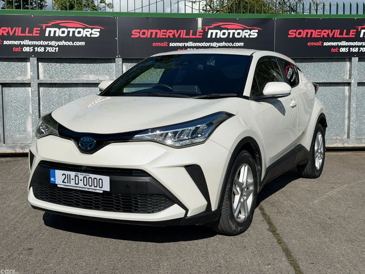 Toyota C-HR Hatchback, Petrol Hybrid, 2021, White