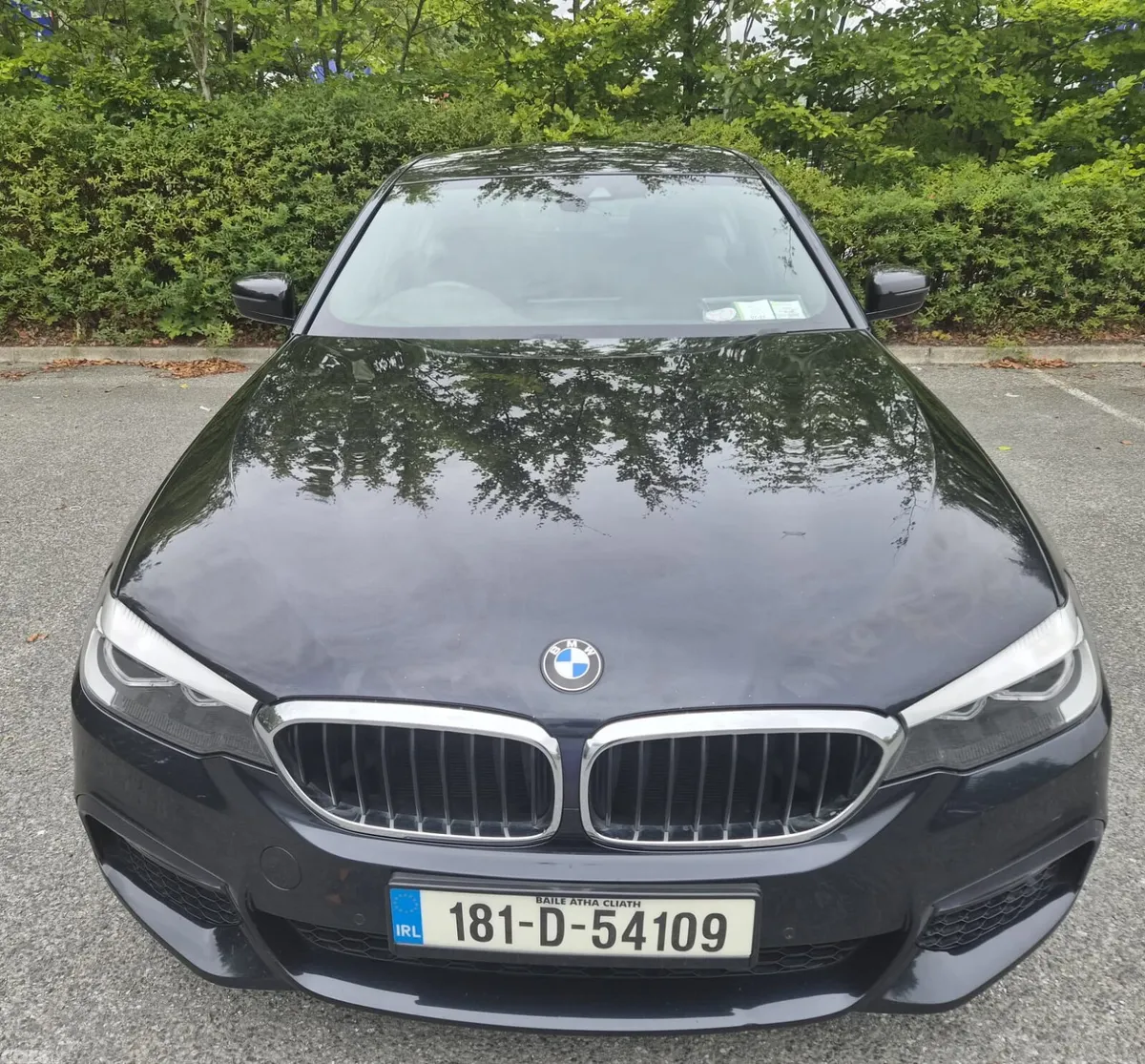 BMW 5-Series Saloon, Petrol Plug-in Hybrid, 2018, Black