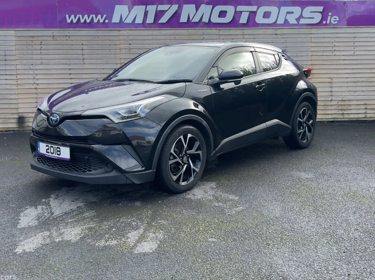 Toyota C-HR SUV, Petrol Hybrid, 2018, Black