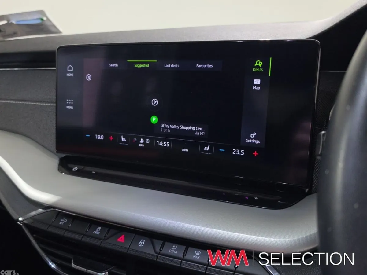 Skoda Octavia Saloon, Petrol Hybrid, 2024, White