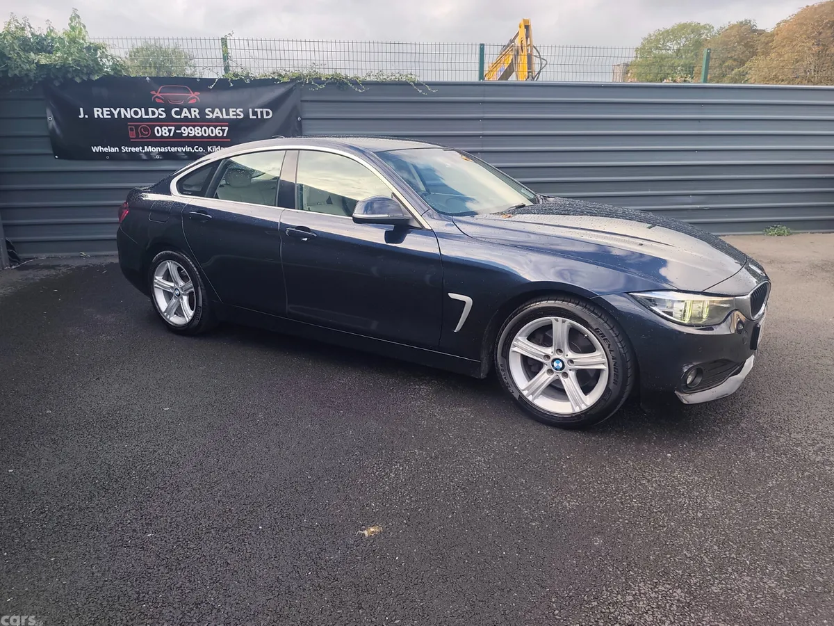 BMW 4-Series Saloon, Diesel, 2018, Blue