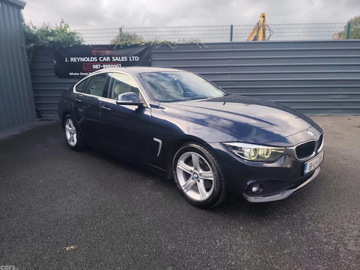 BMW 4-Series Saloon, Diesel, 2018, Blue