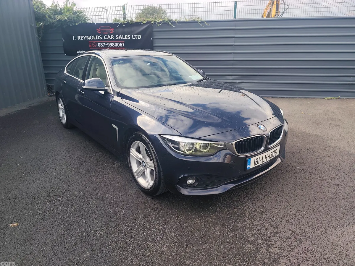 BMW 4-Series Saloon, Diesel, 2018, Blue