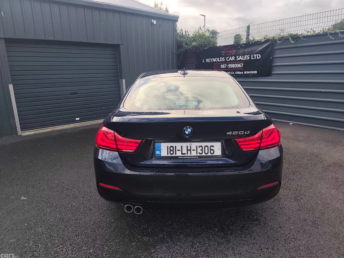 BMW 4-Series Saloon, Diesel, 2018, Blue