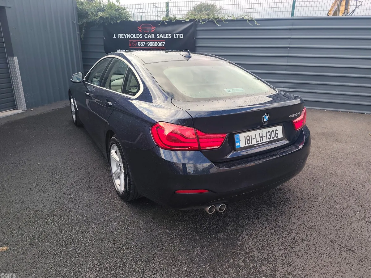 BMW 4-Series Saloon, Diesel, 2018, Blue