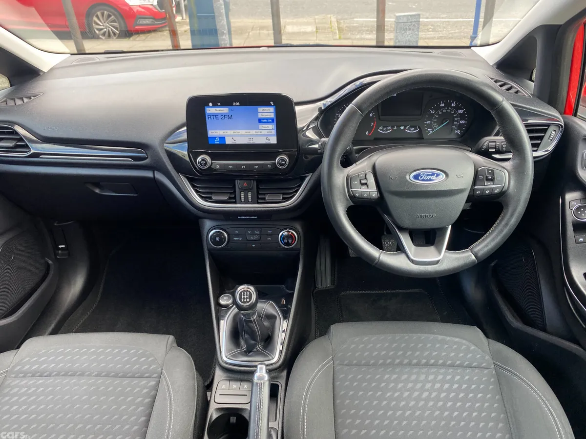 Ford Fiesta Hatchback, Petrol, 2019, Red