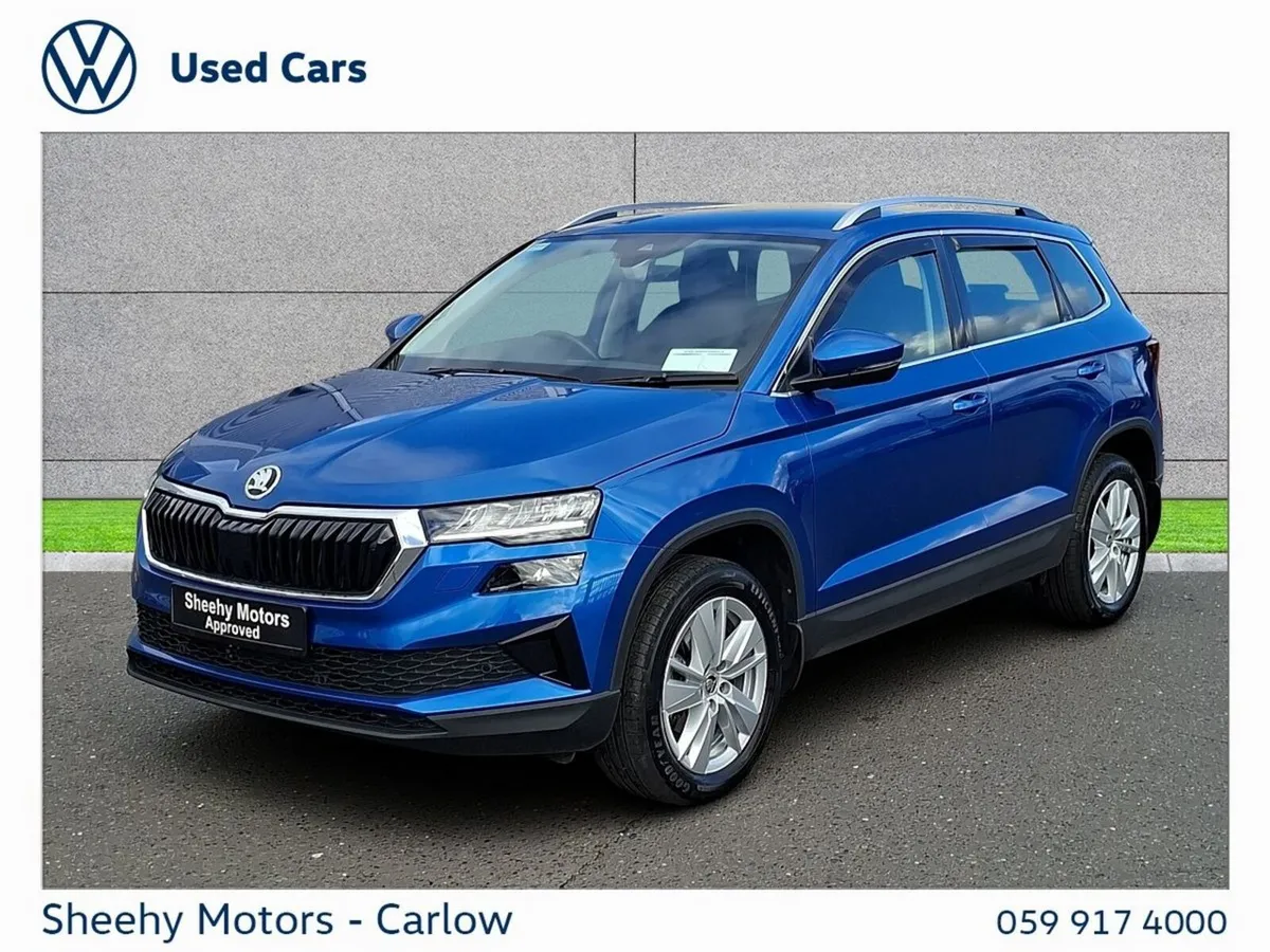 Skoda Karoq SUV, Petrol, 2025, Blue
