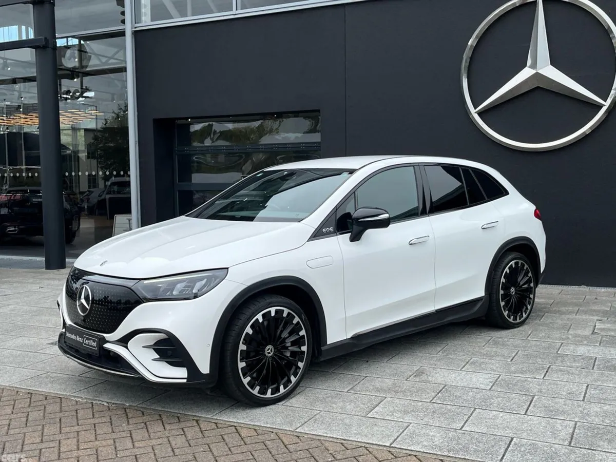 Mercedes-Benz EQE SUV, Electric, 2023, White