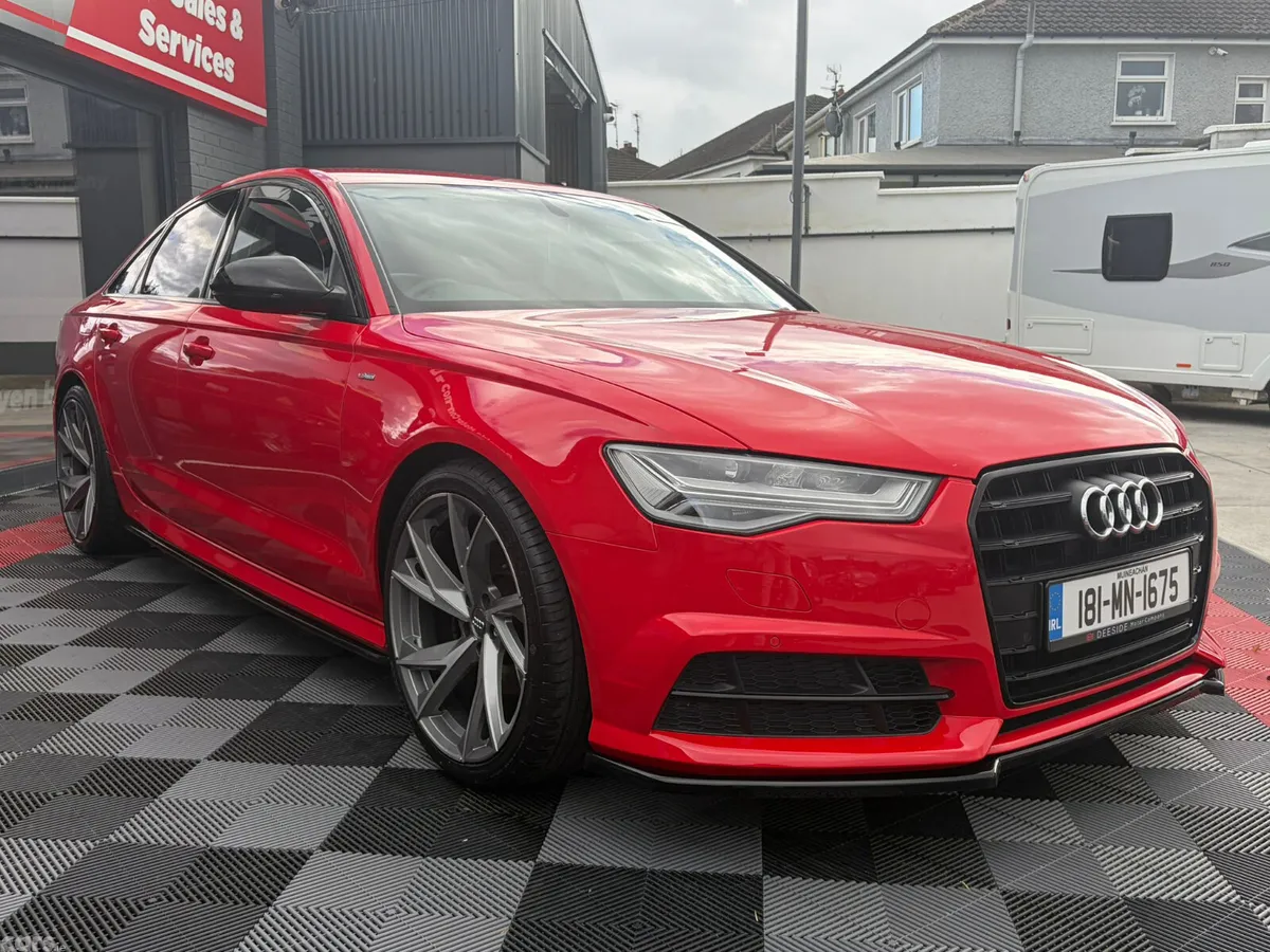 Audi A6 Saloon, Diesel, 2018, Red