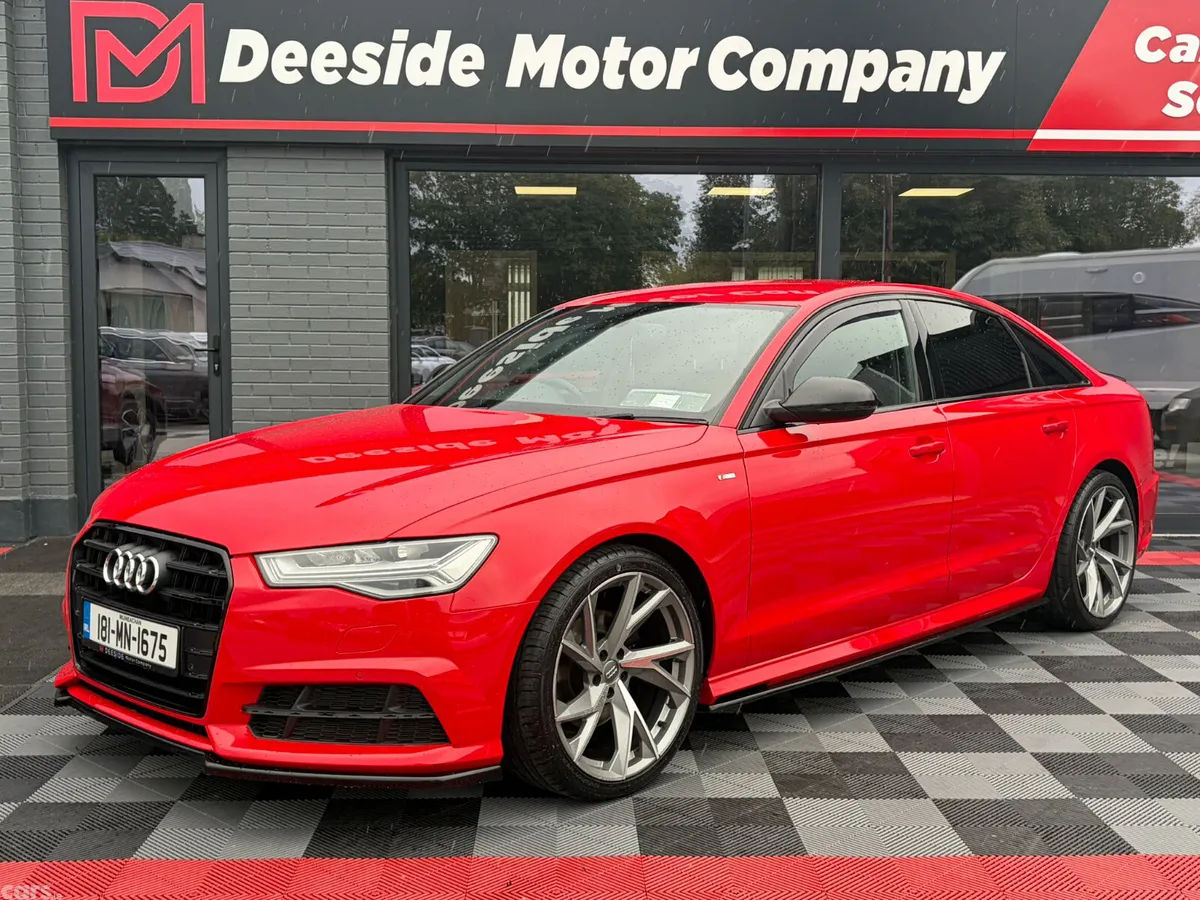 Audi A6 Saloon, Diesel, 2018, Red
