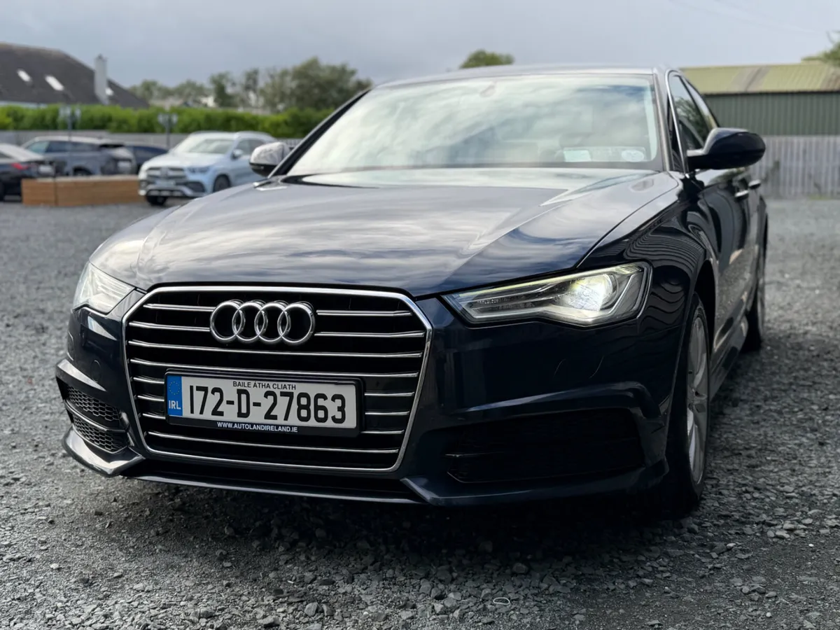 Audi A6 Saloon, Diesel, 2017, Blue