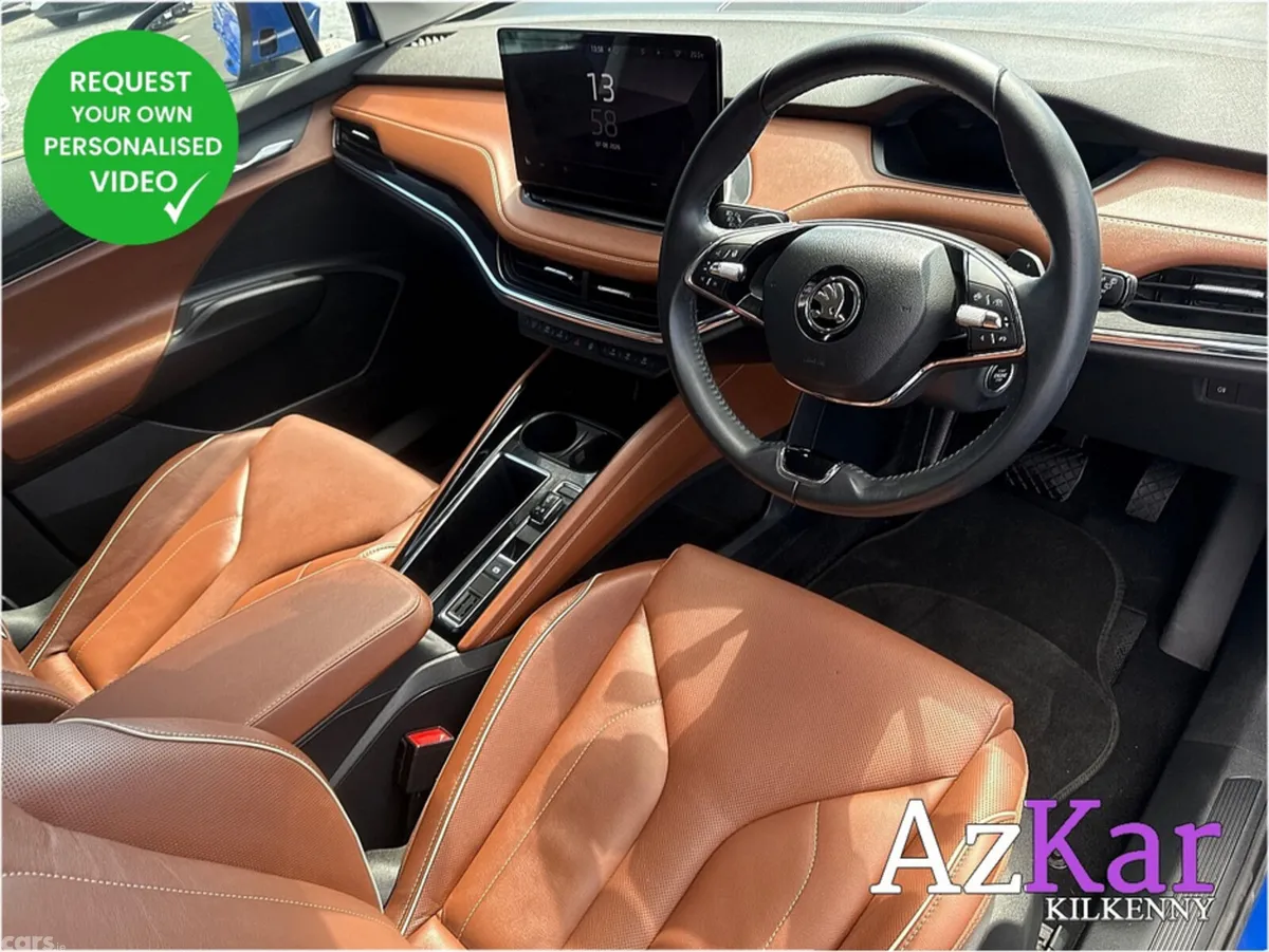 Skoda Enyaq SUV, Electric, 2023, Blue