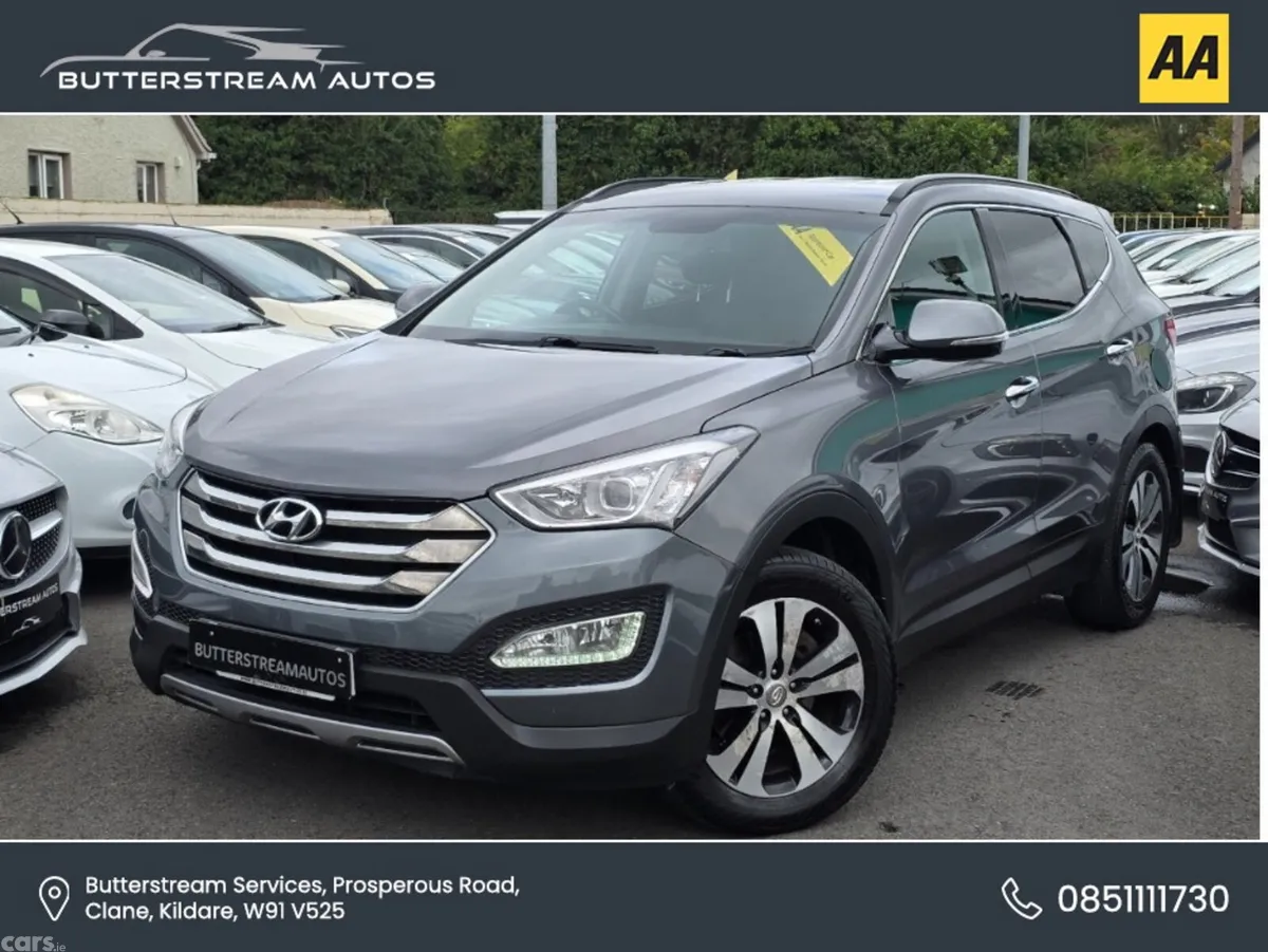 Hyundai Santa Fe SUV, Diesel, 2016, Silver