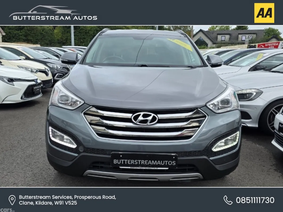 Hyundai Santa Fe SUV, Diesel, 2016, Silver