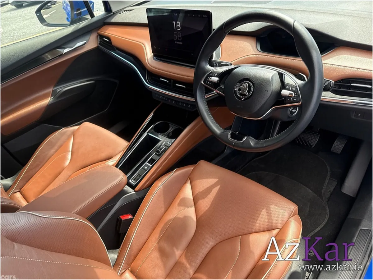 Skoda Enyaq SUV, Electric, 2023, Blue