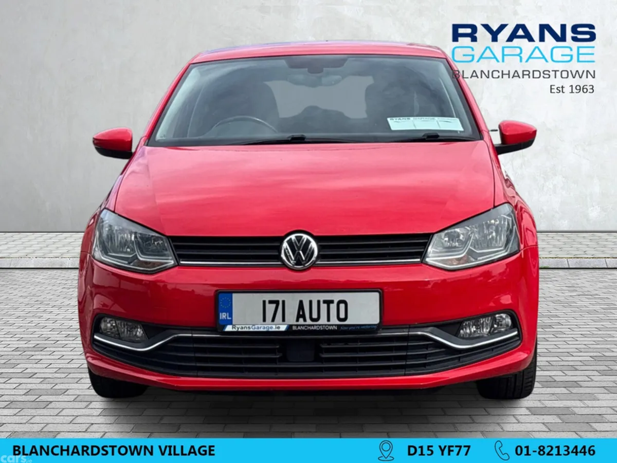 Volkswagen Polo Hatchback, Petrol, 2017, Red