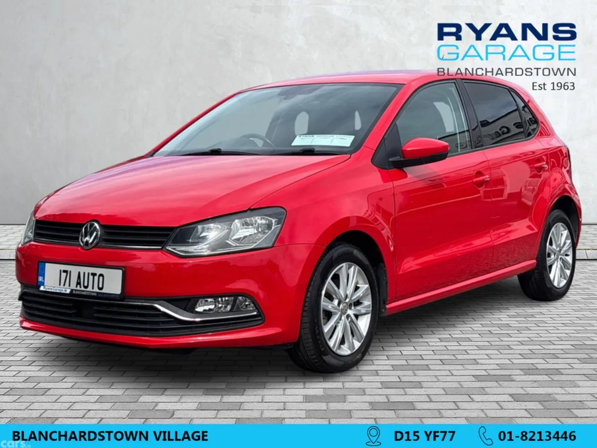 Volkswagen Polo Hatchback, Petrol, 2017, Red