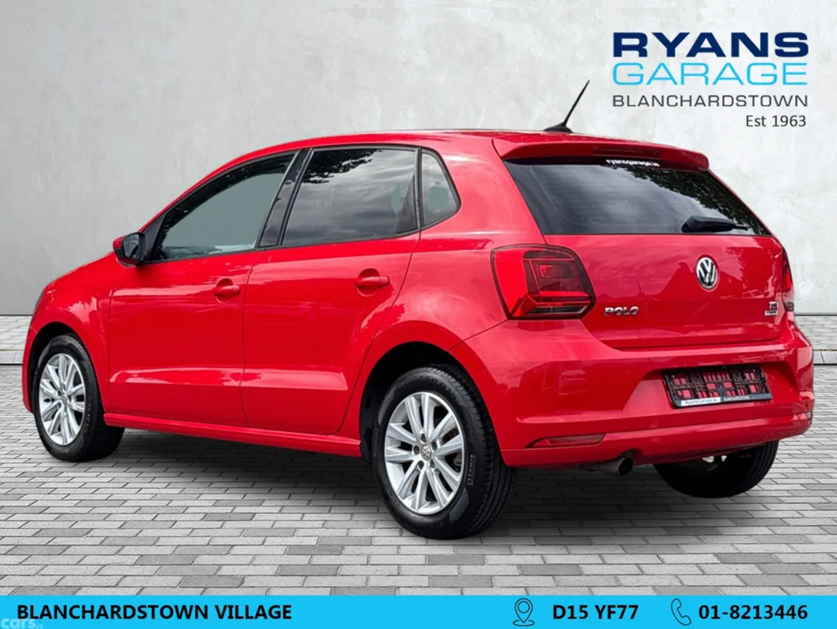 Volkswagen Polo Hatchback, Petrol, 2017, Red