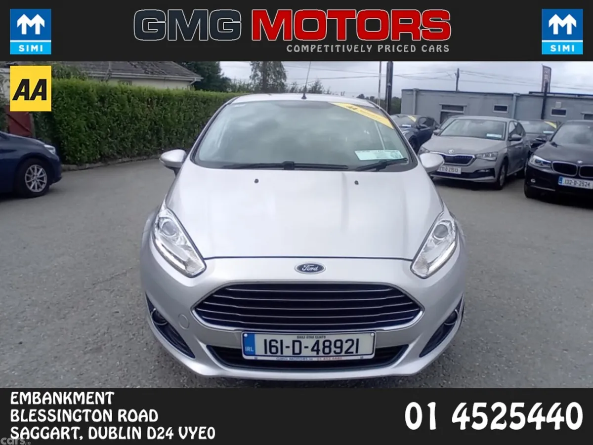 Ford Fiesta Hatchback, Petrol, 2016, Silver