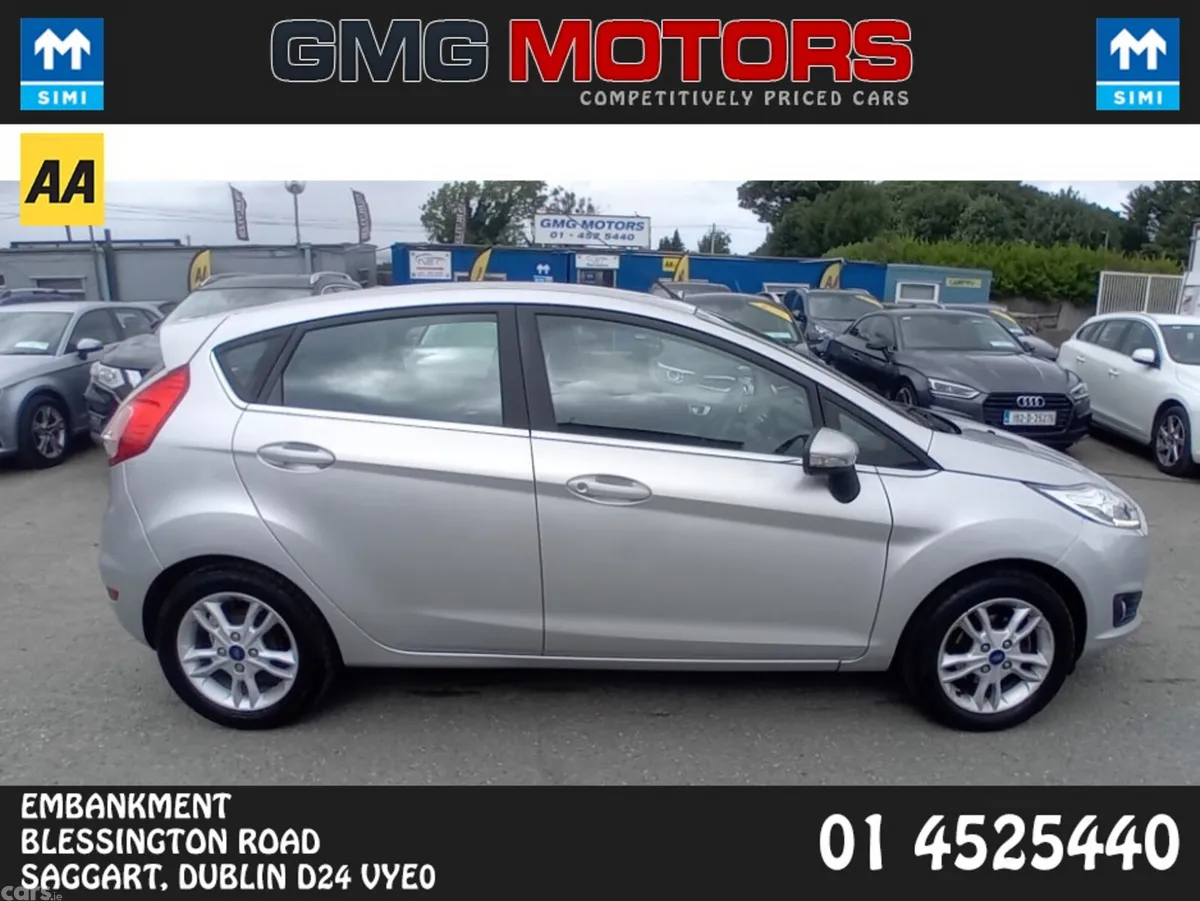 Ford Fiesta Hatchback, Petrol, 2016, Silver