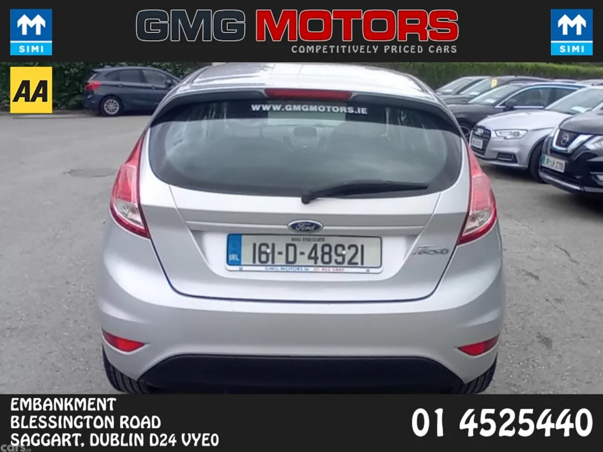 Ford Fiesta Hatchback, Petrol, 2016, Silver