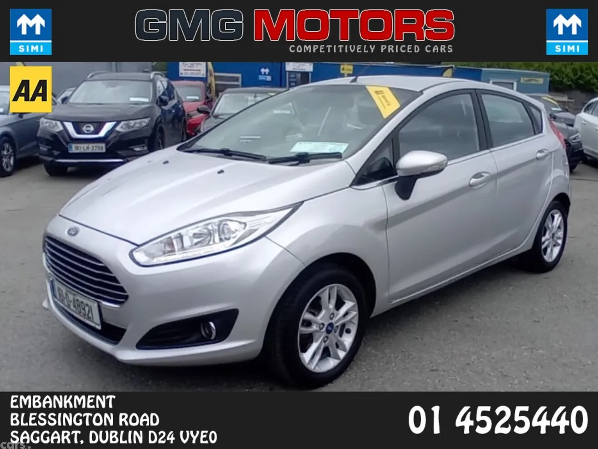 Ford Fiesta Hatchback, Petrol, 2016, Silver