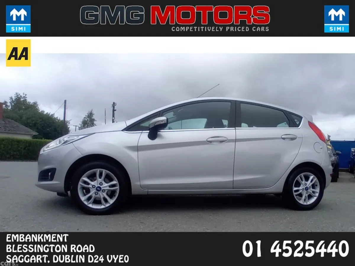 Ford Fiesta Hatchback, Petrol, 2016, Silver