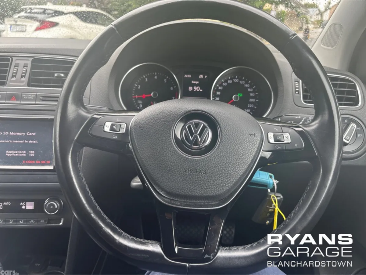 Volkswagen Polo Hatchback, Petrol, 2017, Red