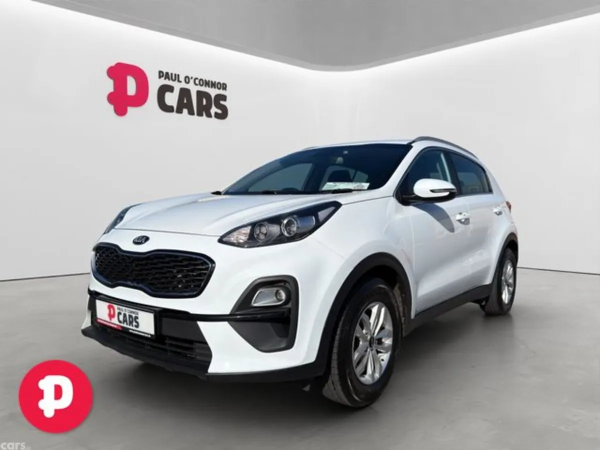 Kia Sportage MPV, Diesel Hybrid, 2021, White