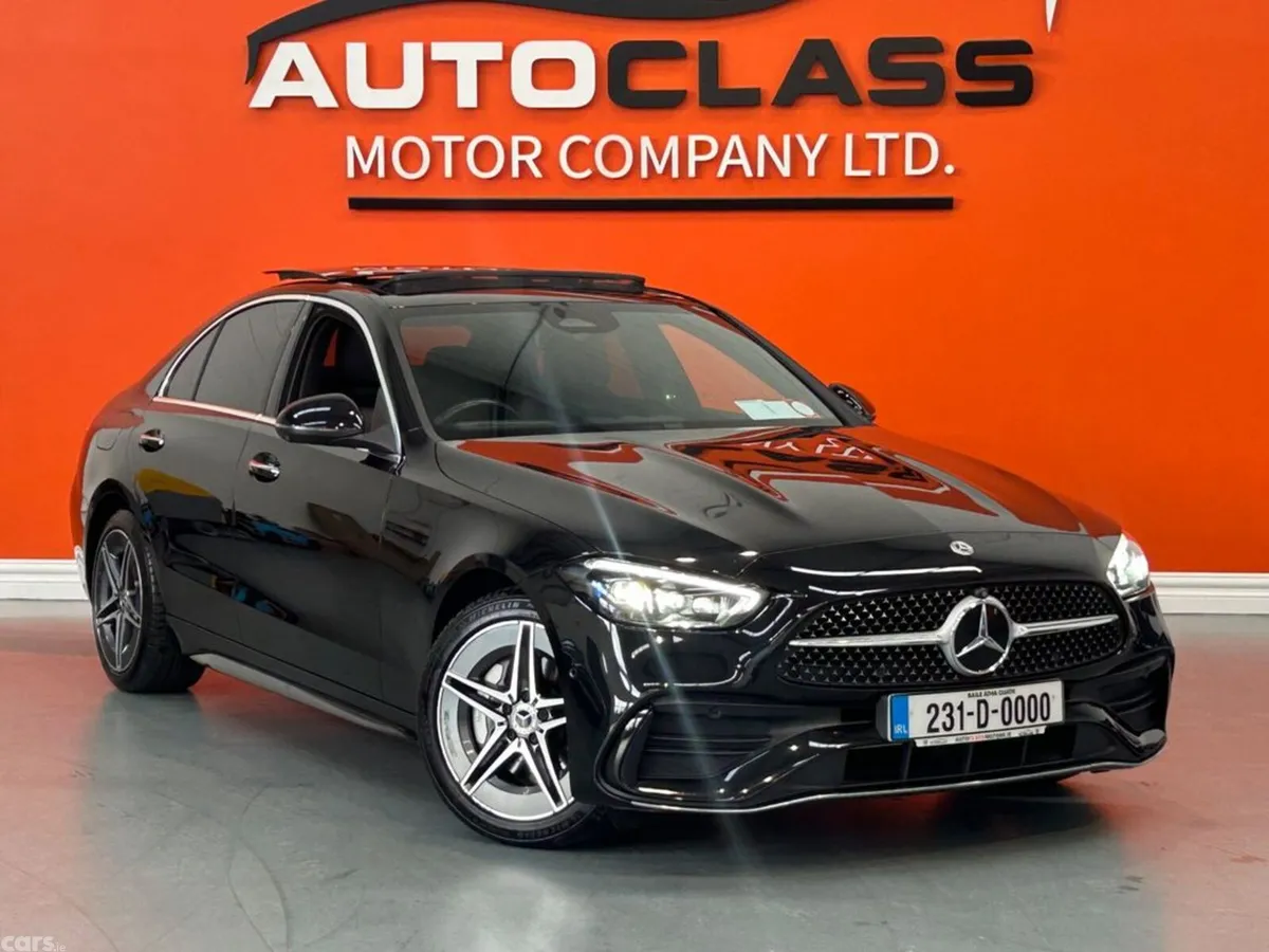 Mercedes-Benz C-Class Saloon, Petrol Plug-in Hybrid, 2023, Black
