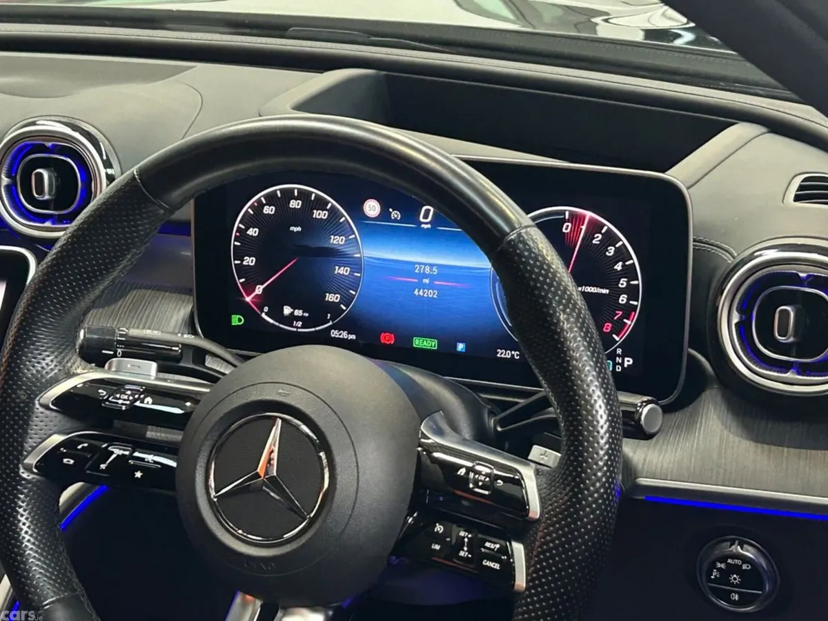 Mercedes-Benz C-Class Saloon, Petrol Plug-in Hybrid, 2023, Black