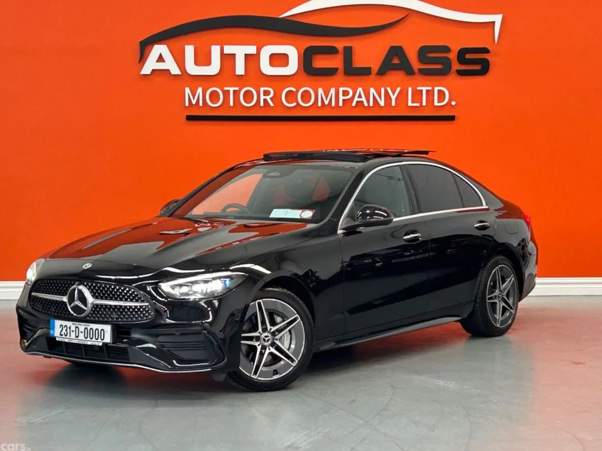 Mercedes-Benz C-Class Saloon, Petrol Plug-in Hybrid, 2023, Black